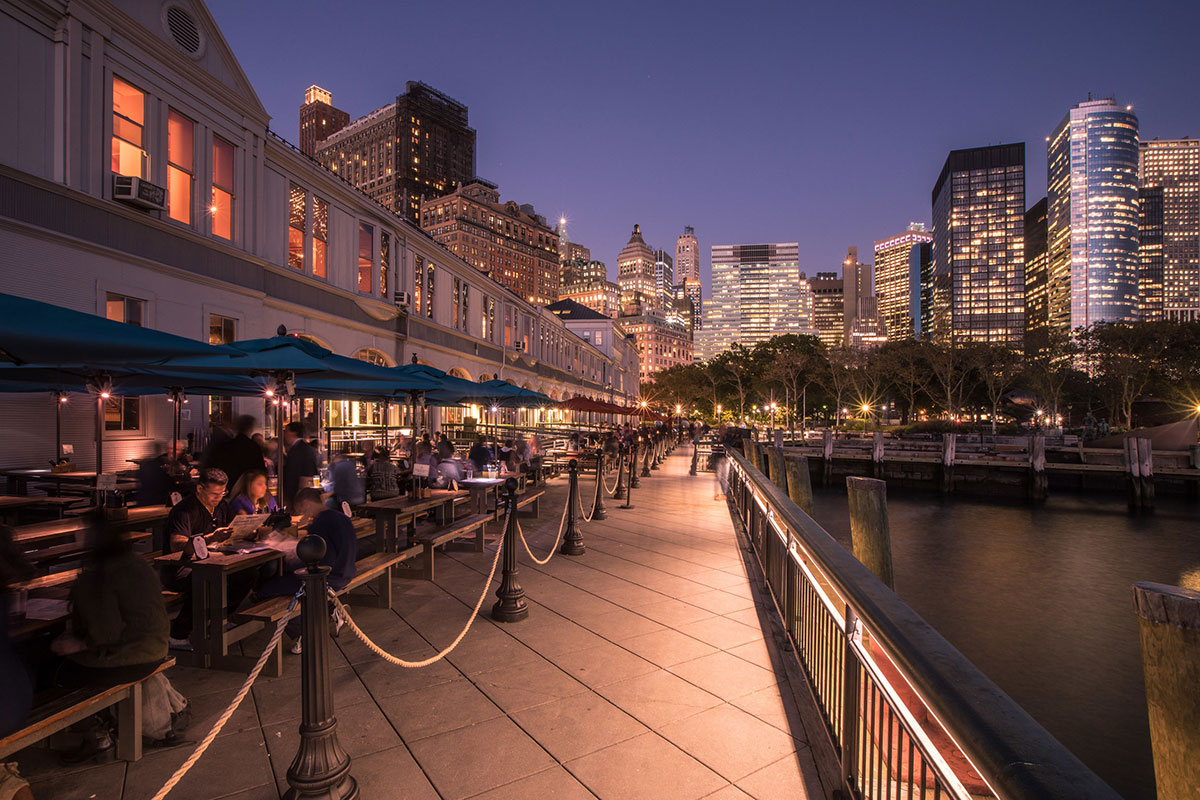 Pier A Beer Garden, Battery Place, NYC