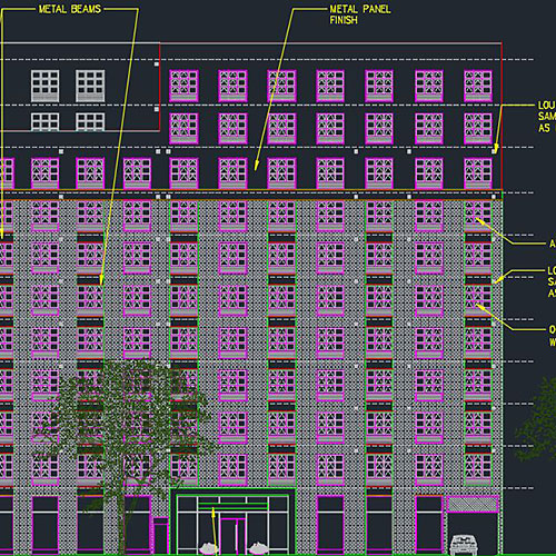 REVIT Image, Concourse Village, Bronx, NY